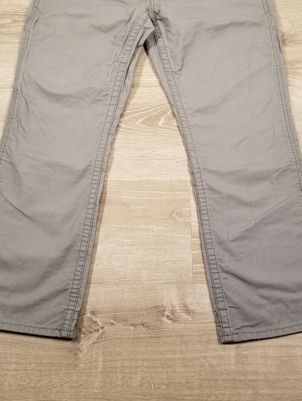 Ariat FR M4 Low Rise Boot Cut Jeans Mens 35x30 Gray Flame Resistant Work Relaxed - Picture 3 of 9